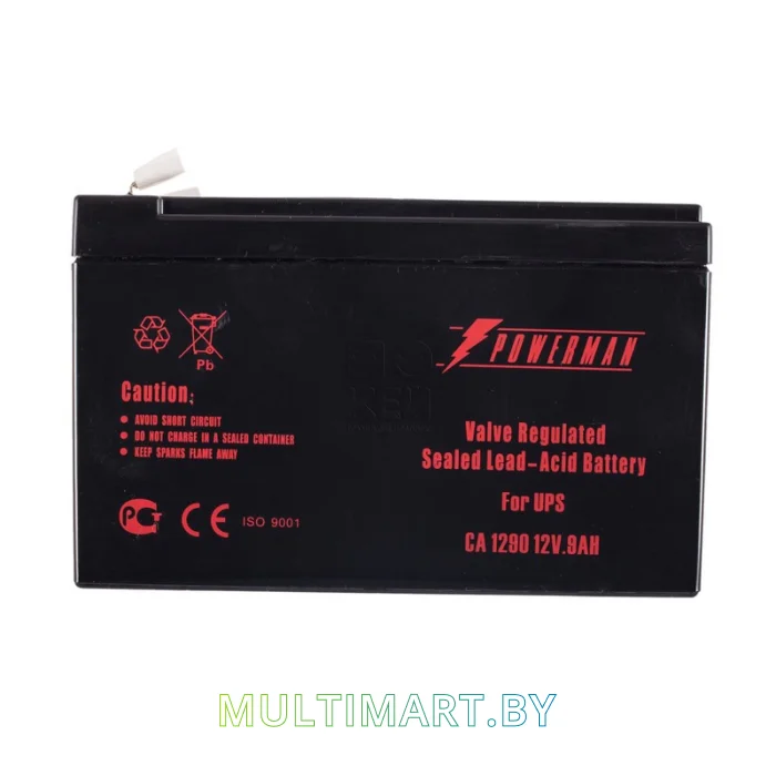 Аккумулятор для ИБП Powerman 12V 9 Ah CA1290